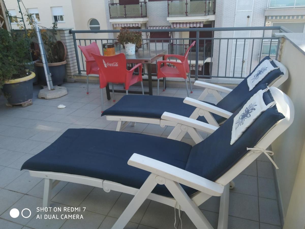 Habitacion Familiar En Un Atico Con Gran Terraza Y,Cocina ,En La Playa Burriana Zewnętrze zdjęcie