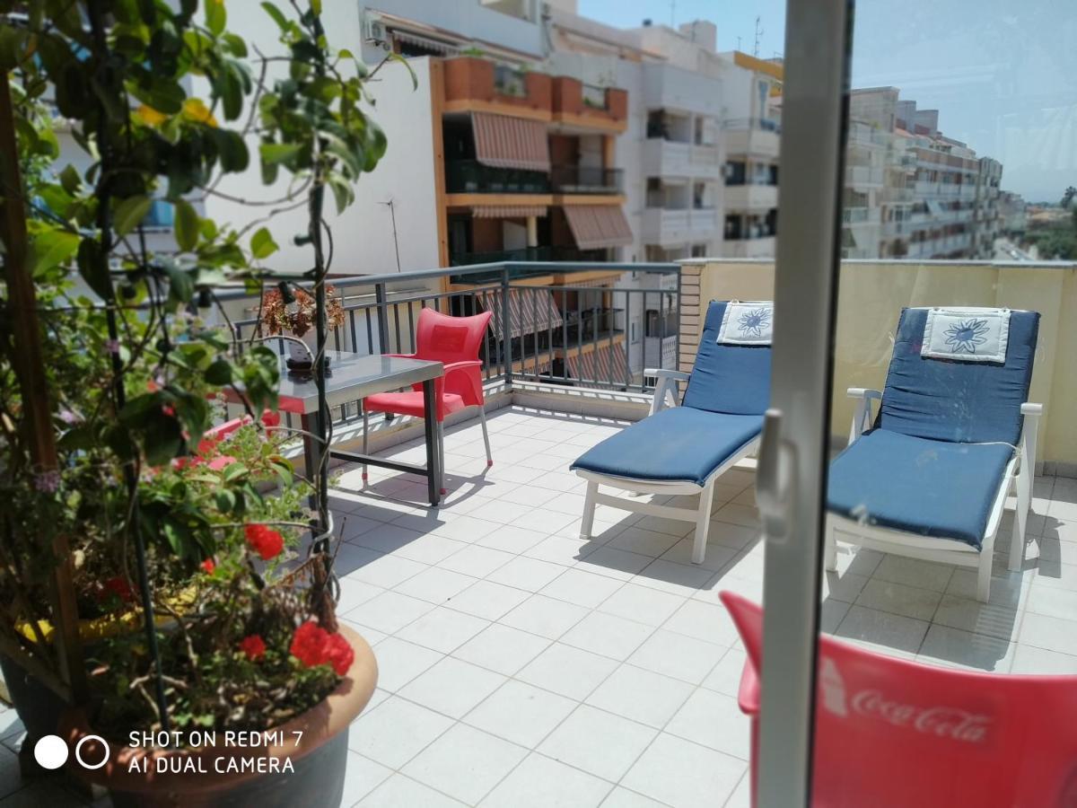 Habitacion Familiar En Un Atico Con Gran Terraza Y,Cocina ,En La Playa Burriana Zewnętrze zdjęcie